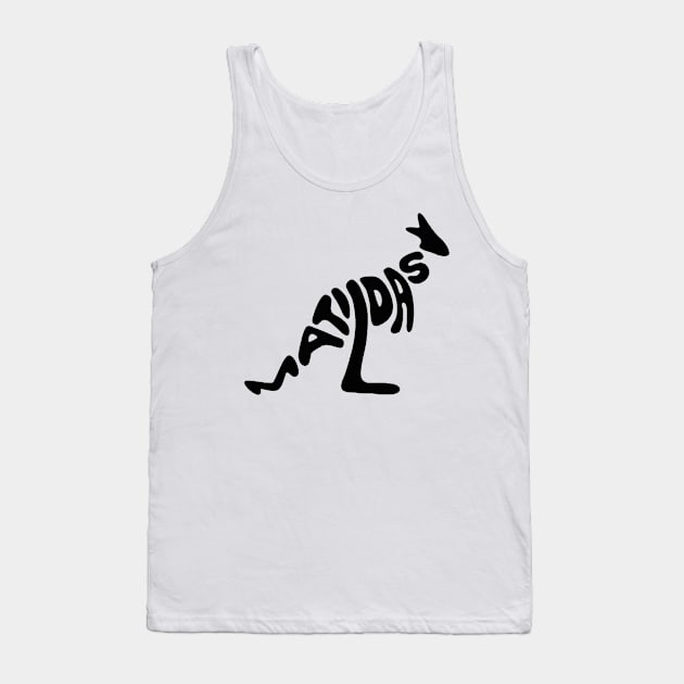 Matildas Kangaroo Tank Top by dailydadacomic